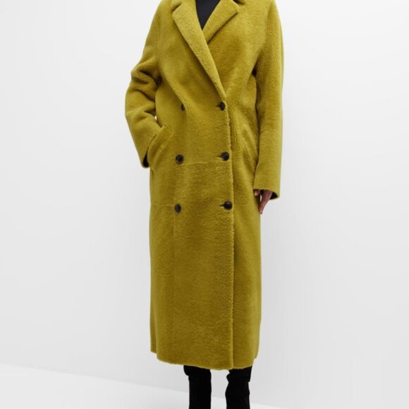 Nour Hammour Pistachio Coat - Picture 6 of 8